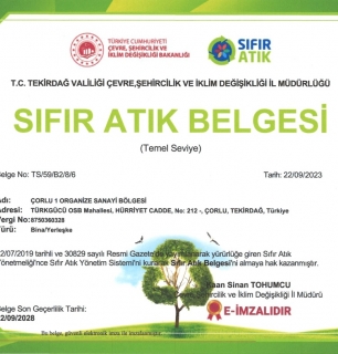 Çorlu 1 Organize Sanayi Bölgesi